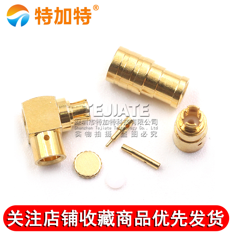 SMPM-KB2 SSMP-KWB2高频母头焊接RG405/086半柔线缆 SSMP-JB2 18G TEJIATE/特加特