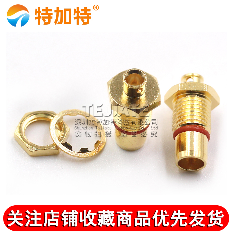 BMA-JYB2 BMA公头焊接半柔半钢RG405/086线缆 BMA接头连接器 TEJIATE/特加特