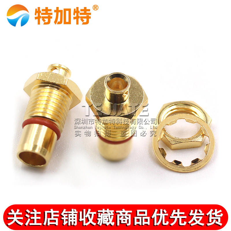 BMA-JYB2 BMA公头焊接半柔半钢RG405/086线缆 BMA接头连接器 TEJIATE/特加特