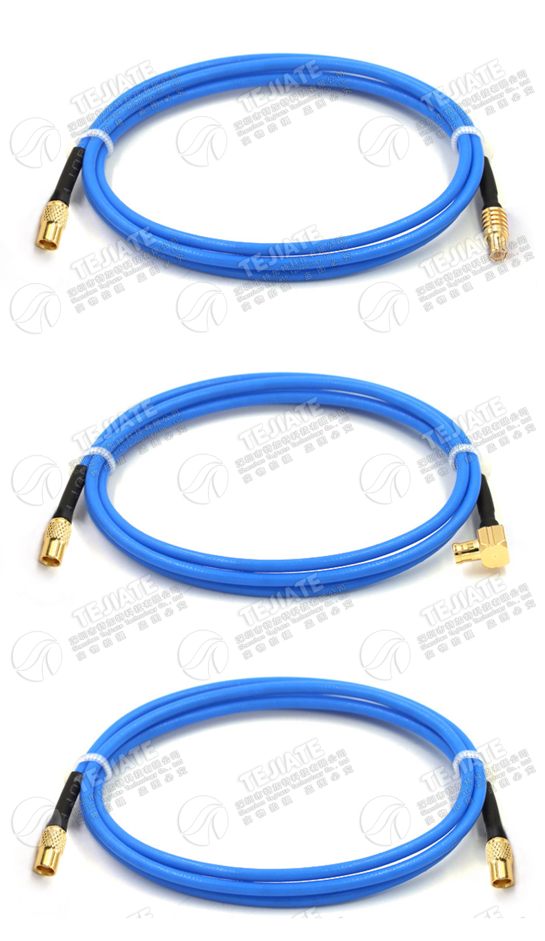 RG405/086半柔连接线MCX-JJ/JK MCX-JW MCX/MCX公转MCX弯公射频线