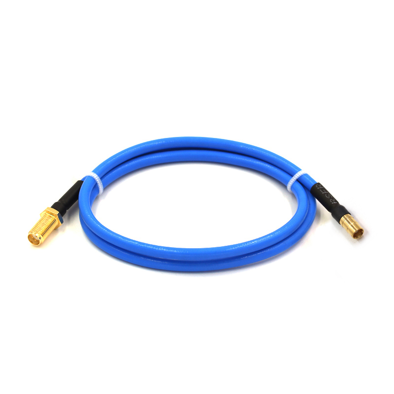 RG402/141半柔射频线 SMA-J转MCX-K公转母转接线 SMA/MCX-JK TEJIATE/特加特