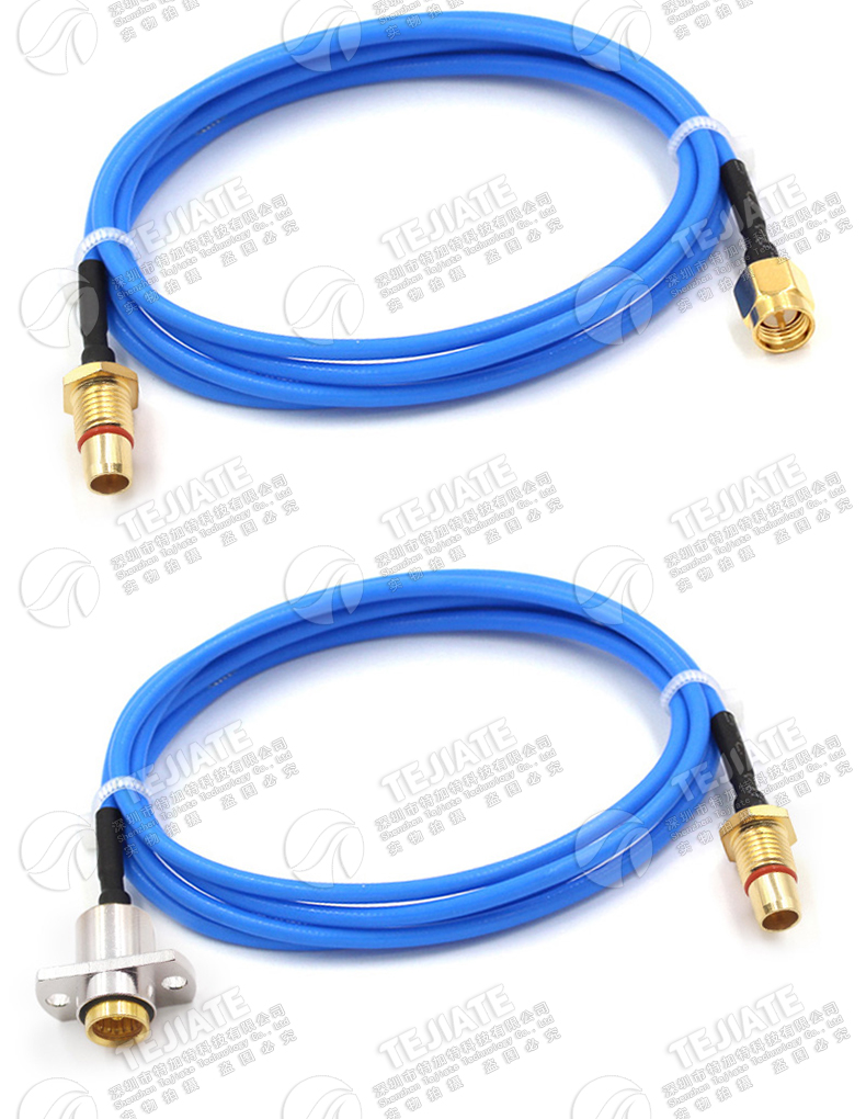 SMA转BMA射频线 BMA/BMA-JJ/JK BMA-KF转SMA半柔RG405/086转接线