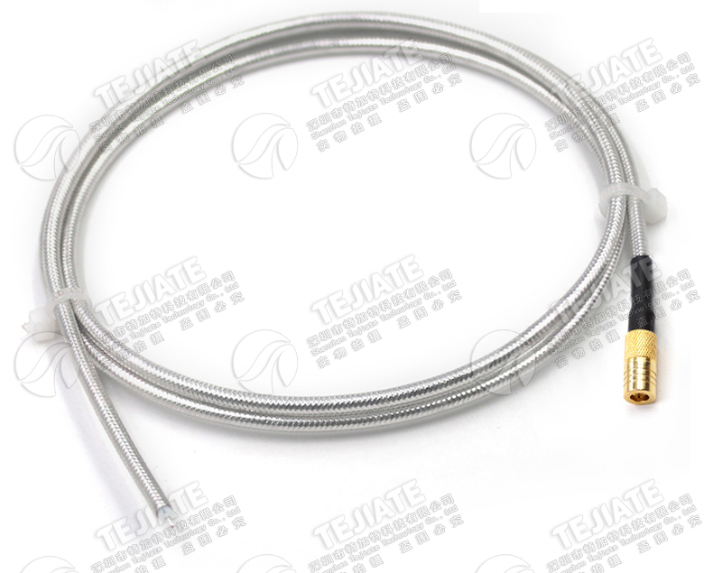 RG402半柔半钢线RG141射频跳线SMA SMB MCX TNC BNC N公母单头线