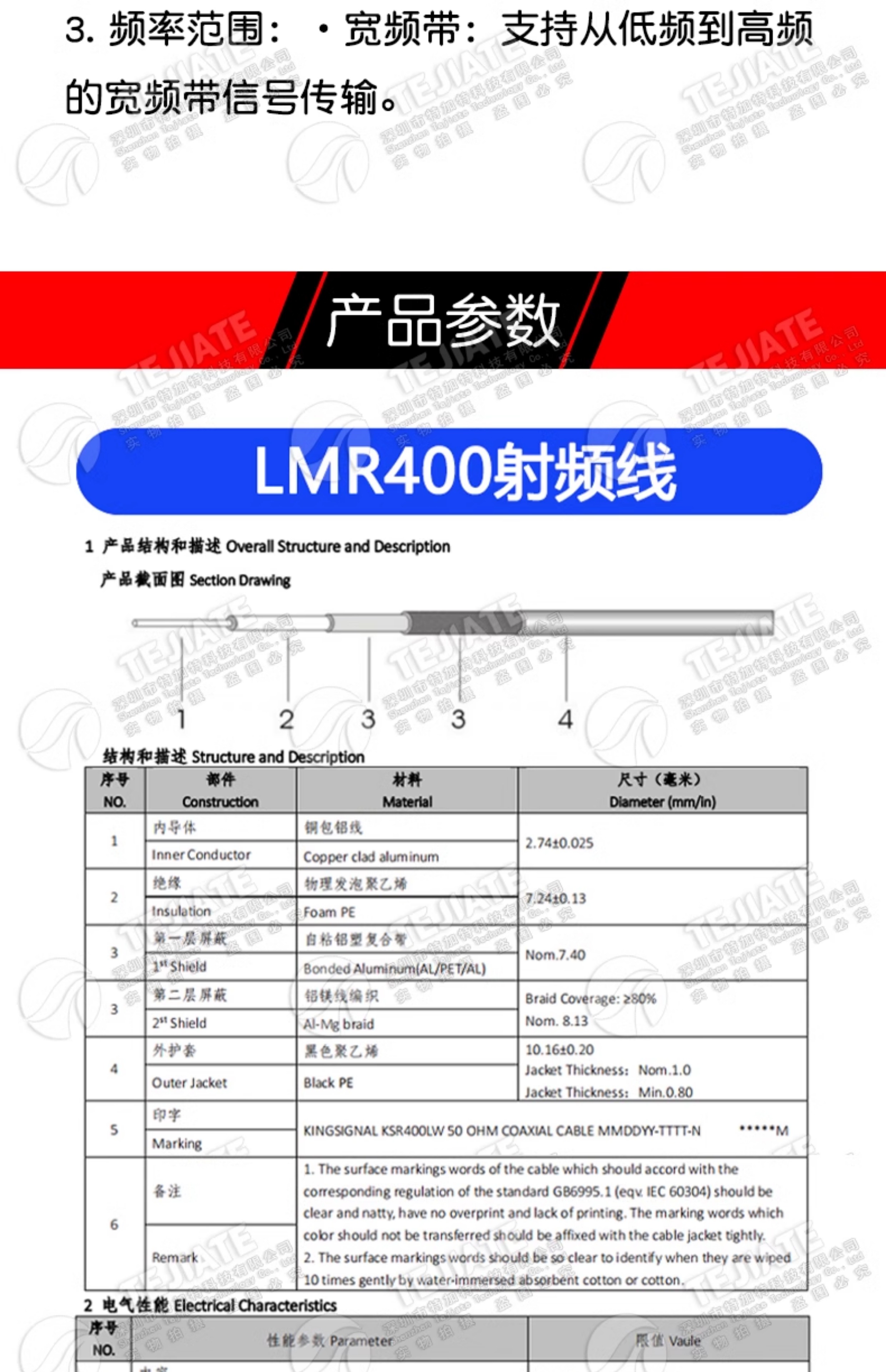 LMR400射频连接线 L29-JJ DIN-JJ L29-JK公转母 7/16 L29公转公