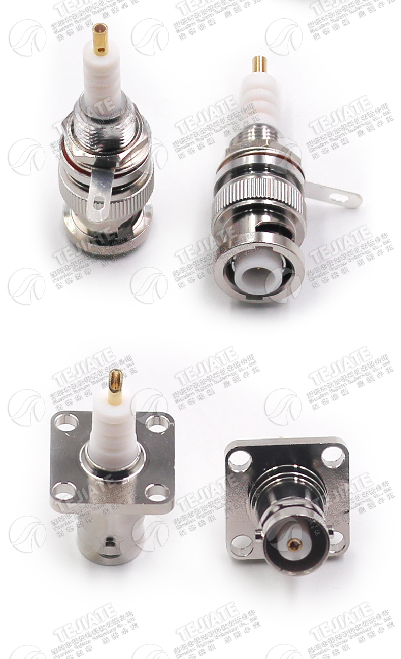 MHV-KFD耐高压射频连接器 MHV-KY机箱面板穿墙固定插座 MHV-JY