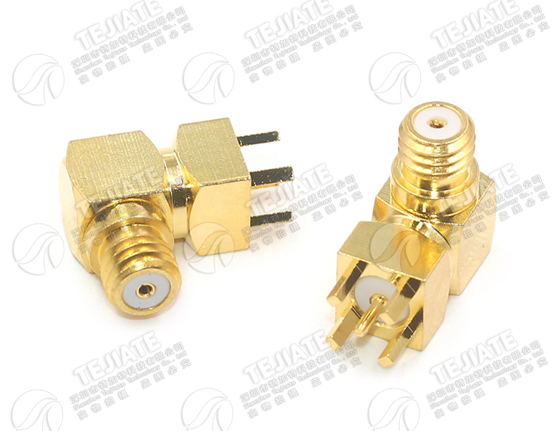 L5-KE M5-KWE 10-32UNF公加速度传感器接头 M5/L5四脚PCB焊板母座