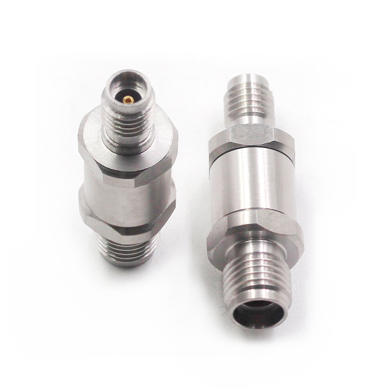 毫米波转接器 SSMA/3.5-KKG SSMA母转3.5MM母不锈钢测试头DC-26.5 