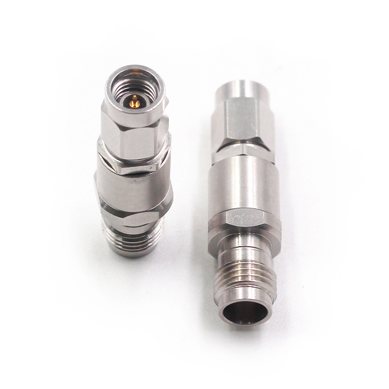 毫米波转接器 SSMA/2.4-JKG SSMA公转2.4MM母 高频转接头DC-40G 