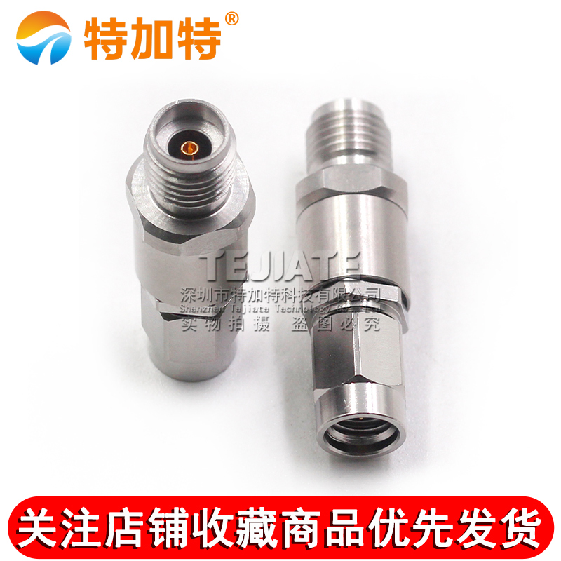 毫米波转接器 SSMA/2.92-JKG SSMA公转2.92MM母 网分测试头DC-40G 