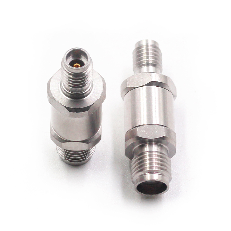 毫米波转接器 SSMA/2.92-KKG SSMA母转2.92MM母 高频不锈钢DC-40G 