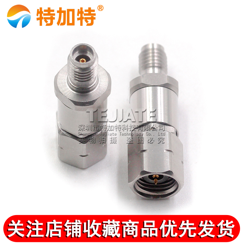 毫米波转接器 SSMA/2.4-KJG SSMA母转2.4MM公 高频转接头DC-40G 