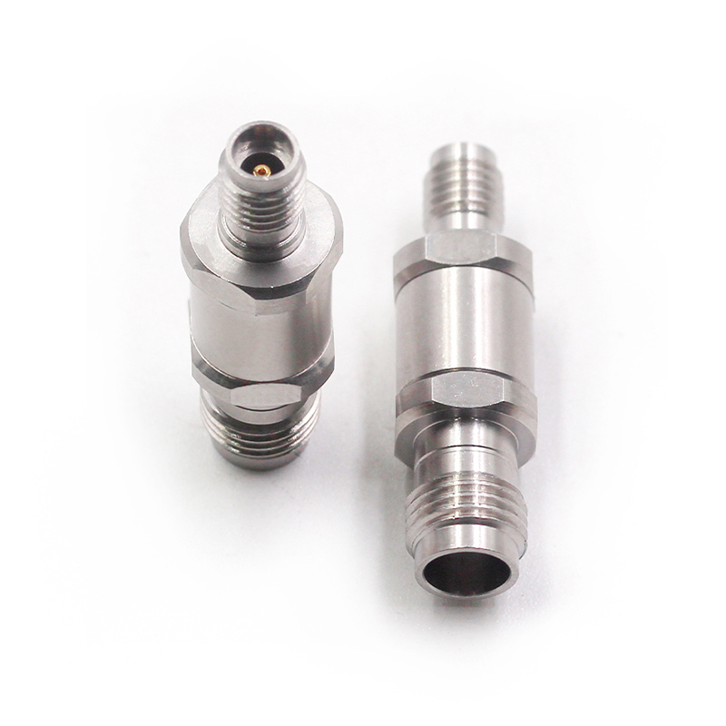 毫米波转接器 SSMA/2.4-KKG SSMA母转2.4MM母 高频转接头DC-40G 