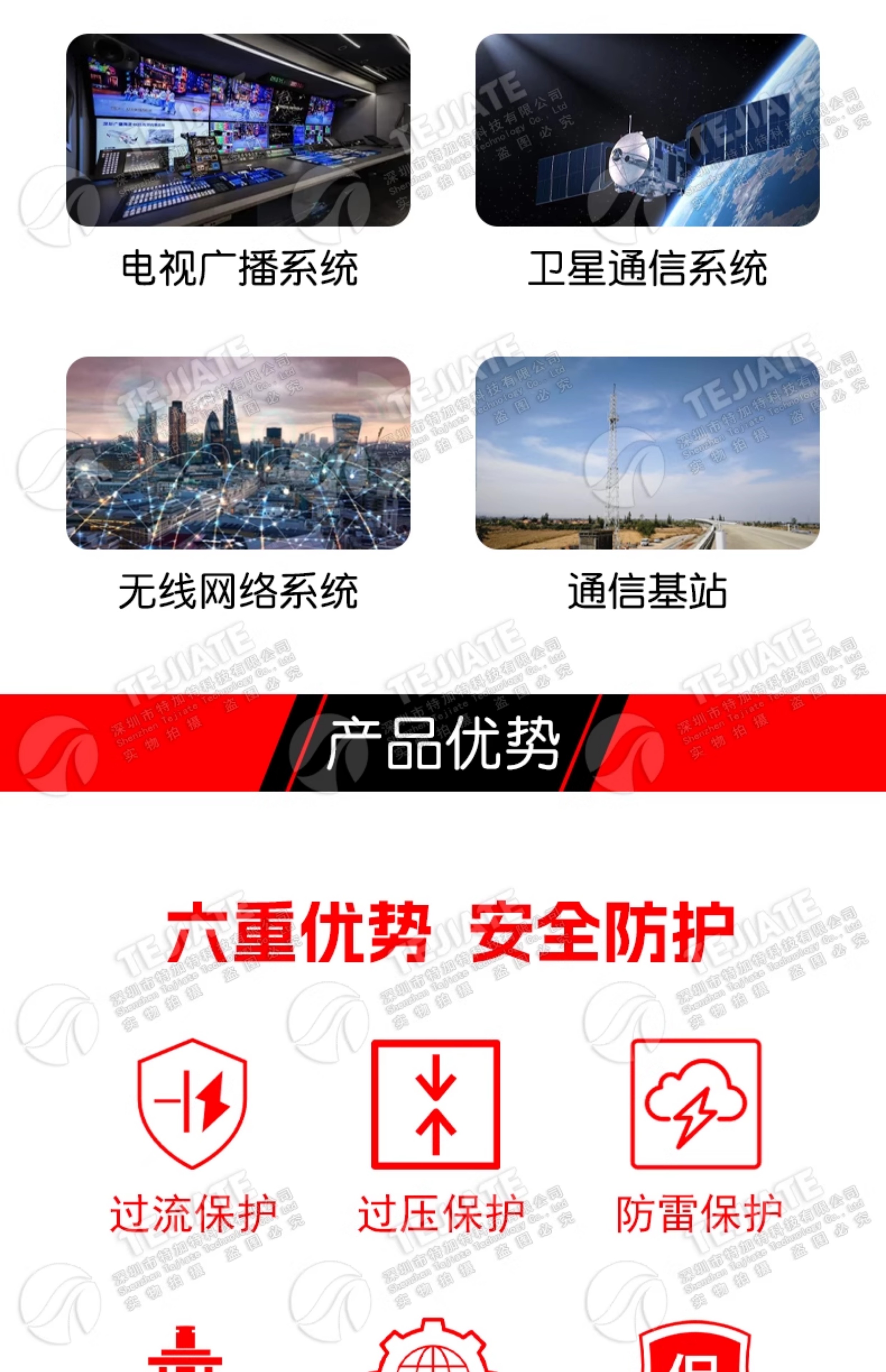 UHF-JK-3G-BLQ SL16公转母穿墙避雷器 UHF天馈电涌防雷器DC-3GHz