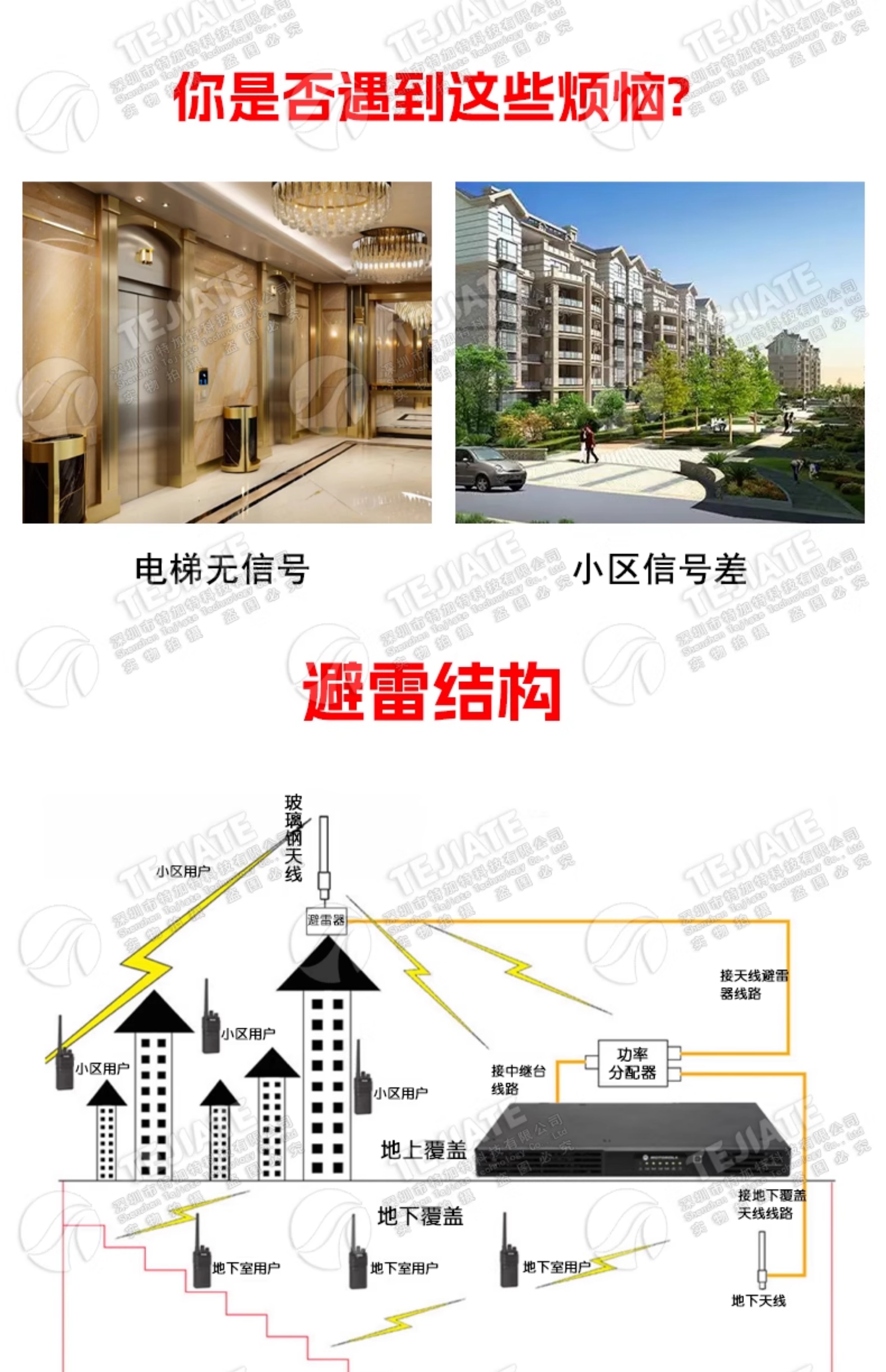 N-JK-6BP N-KK天馈同轴避雷器 N型中继台对讲机天线避雷器DC-6GHz