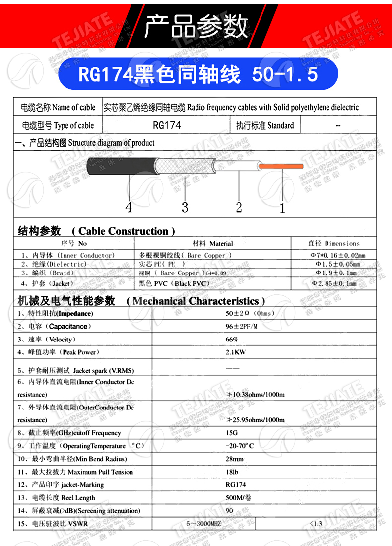 C5-L5超声波探伤仪探头线 TOFD连接测厚仪数据线FFA.00 C5转M5/L5