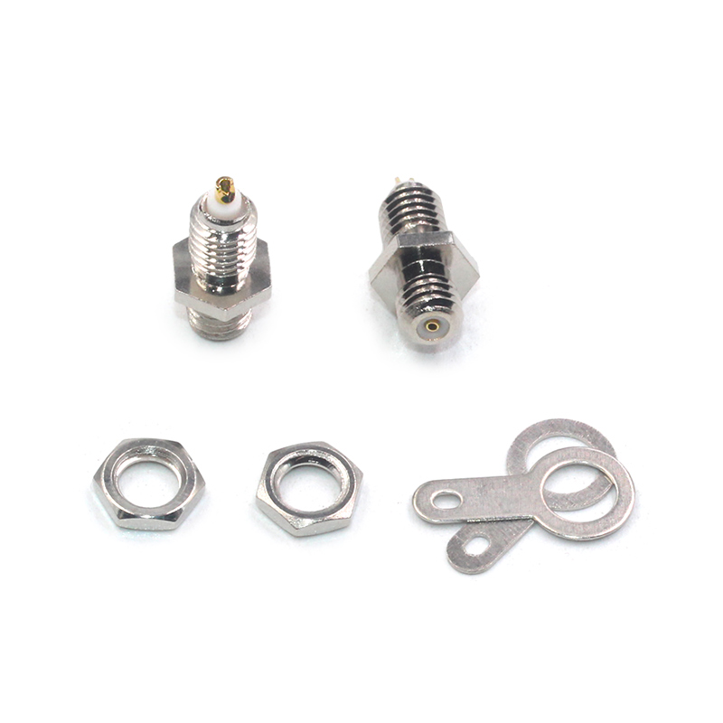 M5-50KY射频同轴连接器 M5-KY L5-KY M5全铜母头插座加速度传感器 