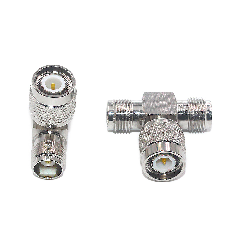 TNC-JKK TNC三通转接头 TNC一公转两母 GPS对插接头 TNC一分二 