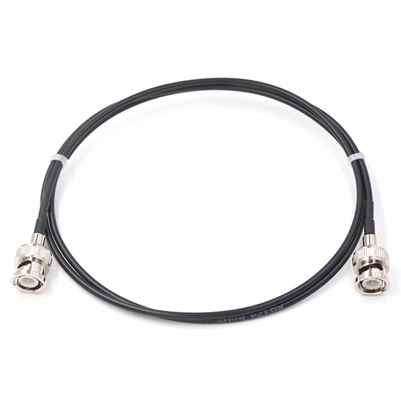 RG174柔性同轴射频跳线 BNC-JJ BNC公转公连接线 BNC双公头延长线 