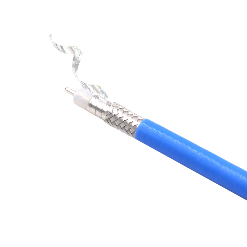 SS402机械稳相电缆 RM141低损耗测试型线缆 银带绕包 高频同轴线 