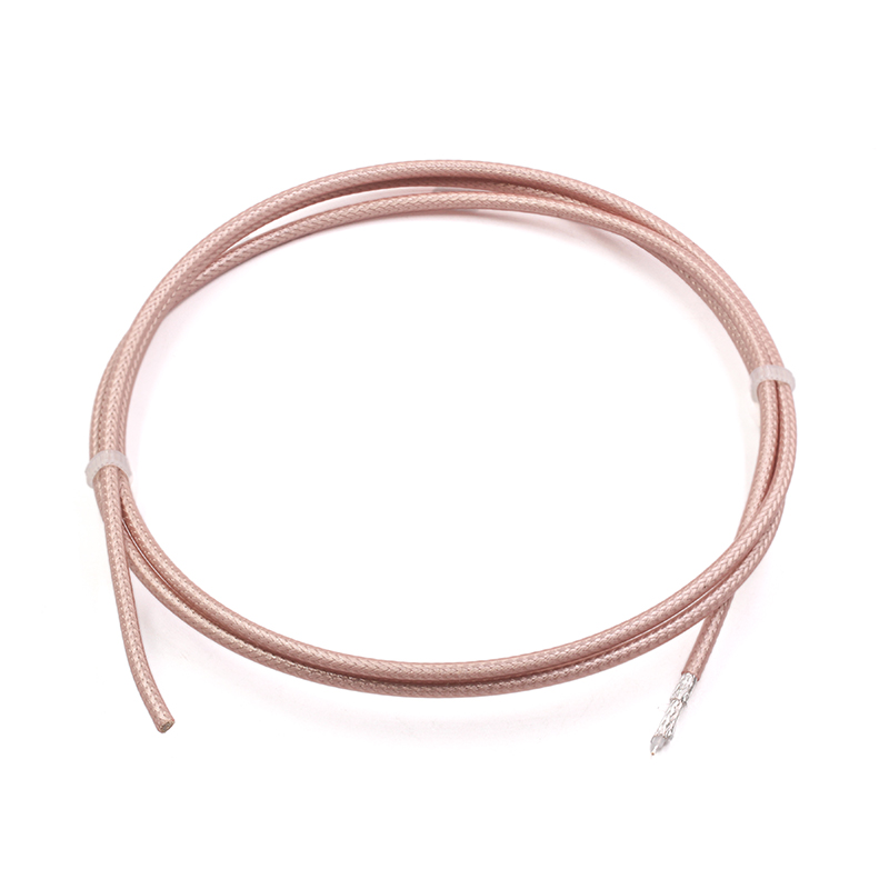 RG316D双层屏蔽镀银射频线SFF-50-1.5同轴电缆特氟龙耐高温信号线 