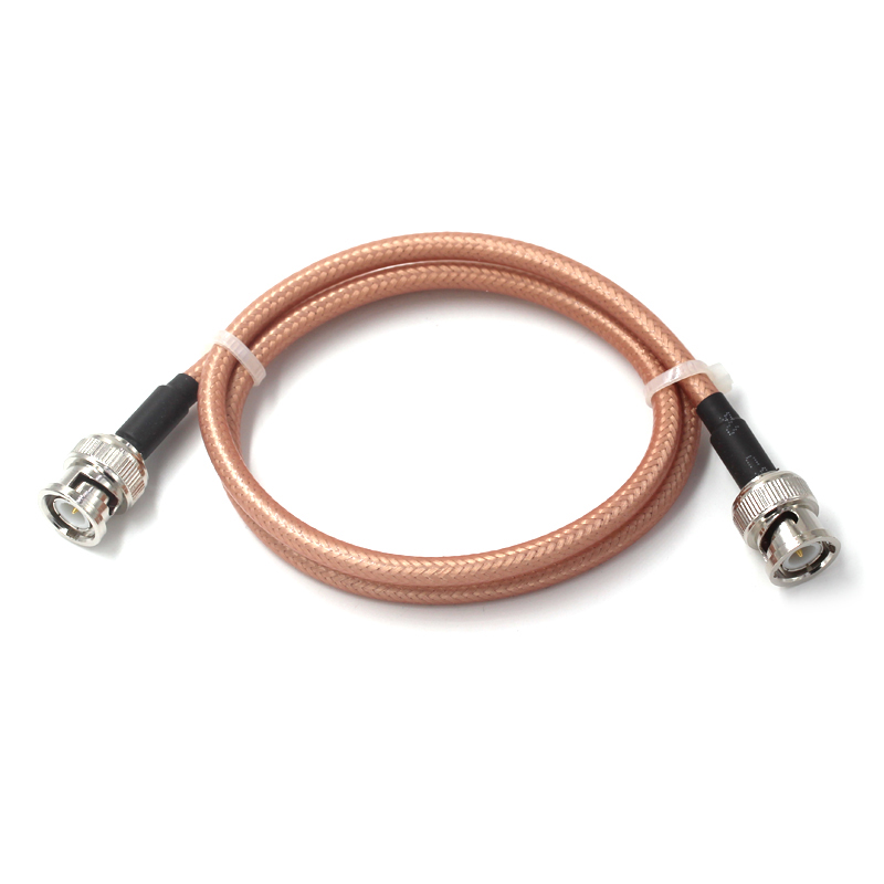 RG142双层镀银连接线 BNC-JJ BNC-JW Q9/BNC公转公 Q9/BNC双公线 