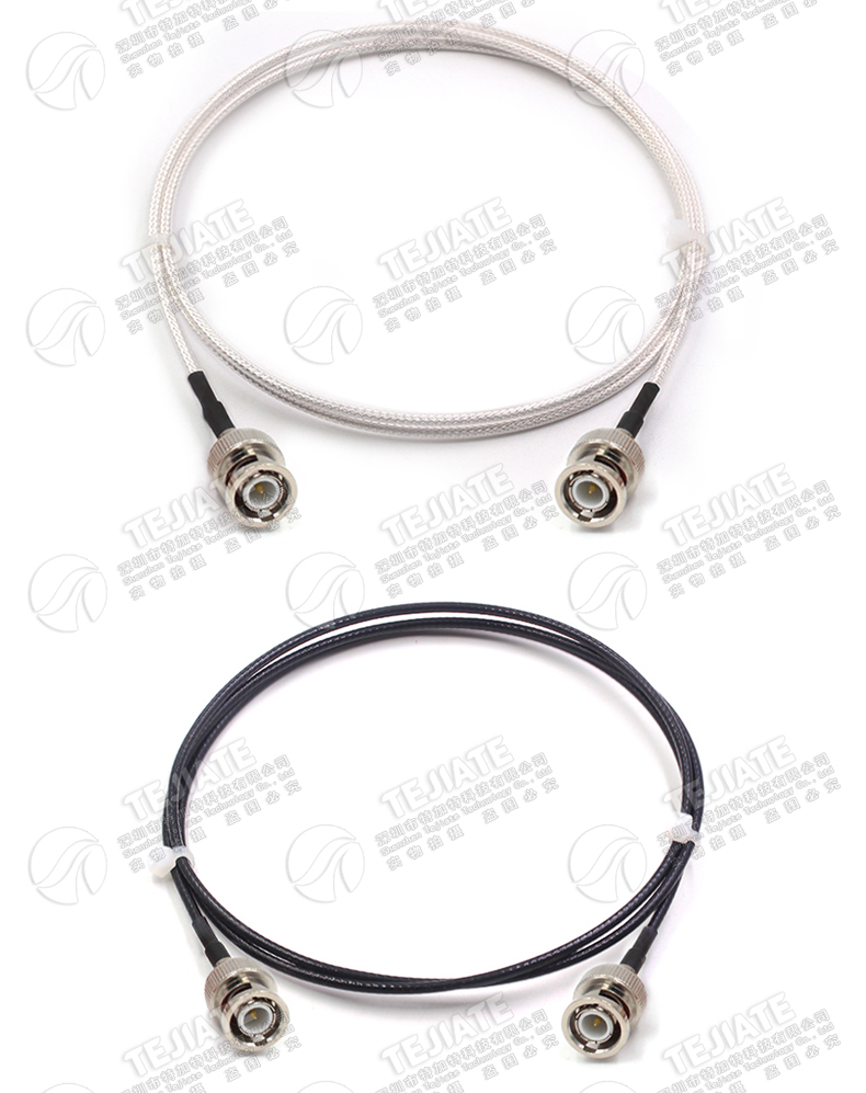 RG316射频连接线 BNC-JJ BNC公转BNC公 Q9示波器馈线 BNC公转接线