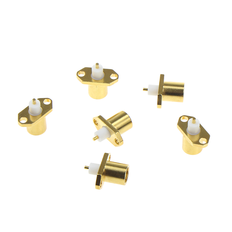 BMA-KFD BMA-KF母头带菱形2孔法兰射频机箱固定式连接器 BMA-KFD5 