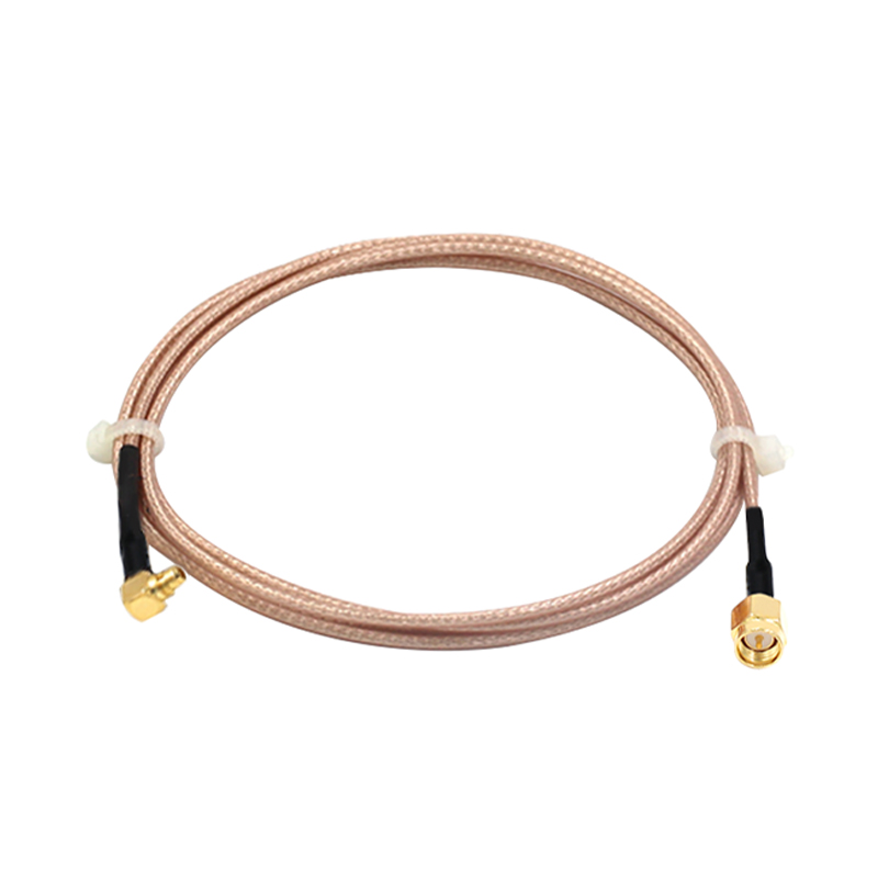 RG178镀银线 SMA-J/MMCX-JW MMCX弯公转SMA公/母射频线 SMA转MMCX 