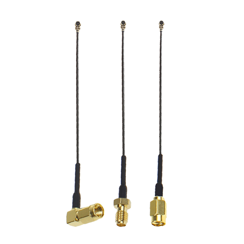 IPEX转SSMA转接线 U.FL转SSMA 迷你SMA RF1.13无线天线WIFI连接线 